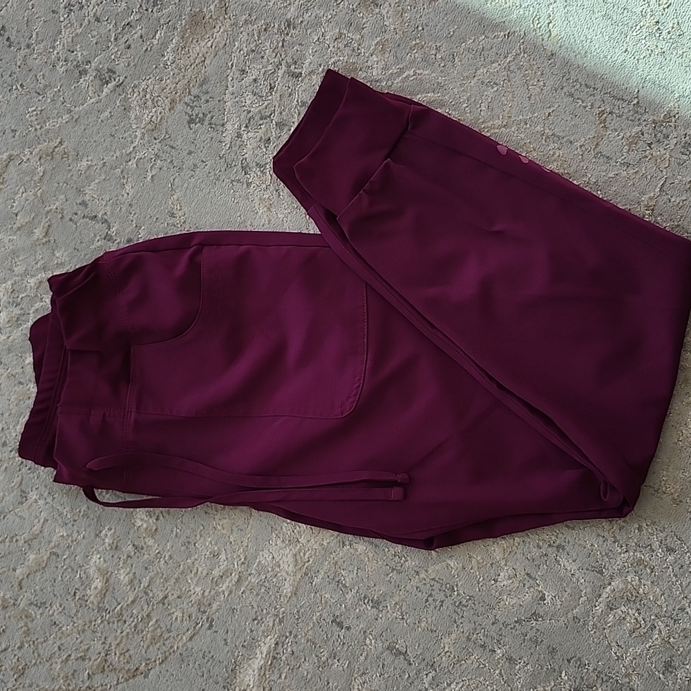 Plum Jogger Pants (Scrubs)